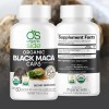 Organic Side Maca Negra Orgánica 500mg 60 Caps Sfn