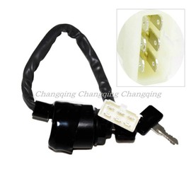 CQYD Ignition Switch for Kawasaki Mule 500 550 520 600 610 SX 2010 2020 2500 Replace 27005-0011 27005-1146 27005-1191 W34