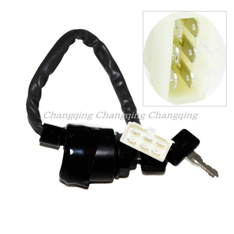 CQYD Ignition Switch for Kawasaki Mule 500 550 520 600