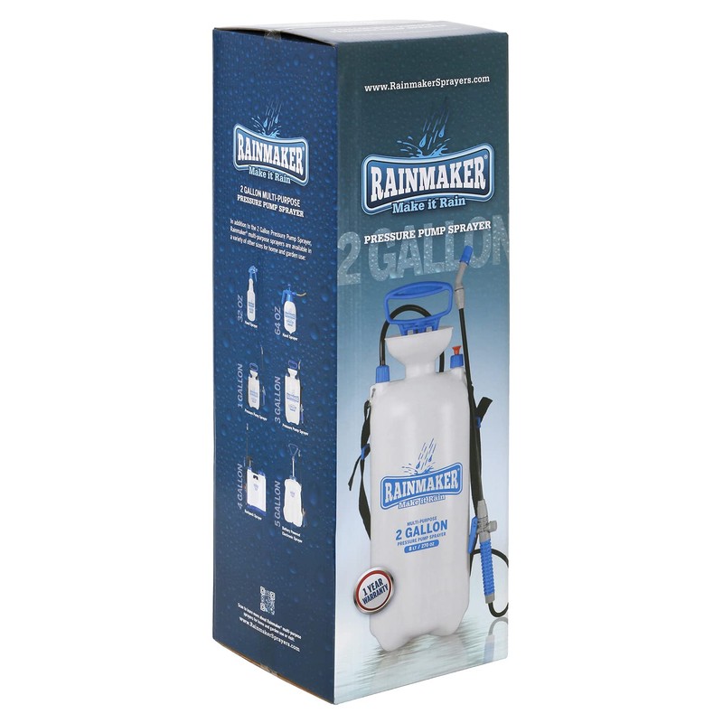 Rainmaker Multi-Purpose Pressure Pump Sprayer - For Home and Garden