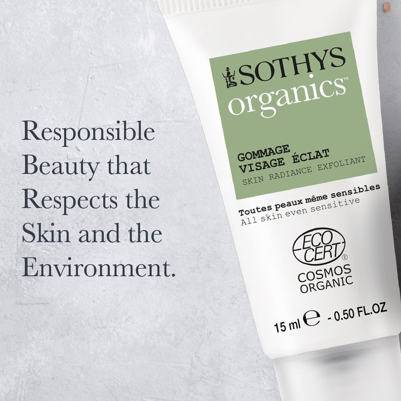 SOTHYS SOTHYS Organic Cleansing Oil & Exfoliator Set, Vegan Skincare