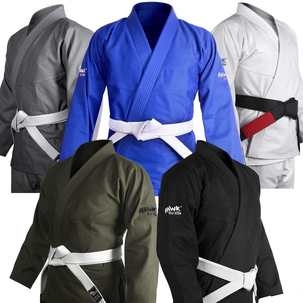 Hawk Sports Brazilian Jiu Jitsu Gi for Men and Women,