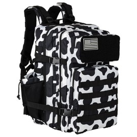 KXBUNQD Military Tactical Backpack - 45L Molle Assault Pack for 3-Day Survival, Gym, Hunting, and Daily Use - Versatile Military Backpack & Trekking Day Pack