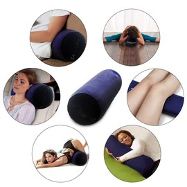 rutell Folding Inflatable Sofa with Built-in Pump,Outdoor Camping Air Sofa Chair Support 660 lbs for Camping Picnic Beach Travel (Long Pillow), Purple