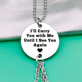 Memorial Brother Car Interior Mirror Ornaments Sympathy Car Interior Decoration for Loss of Brother In Memory of Loss of Brother Friend Hanging Ornament Condolence Remembrance Funeral Passed Away Gift