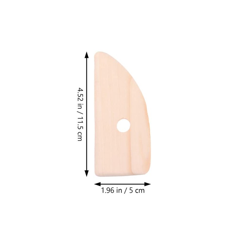 COHEALI 1 Set DIY Ceramic Tools Ceramic Clay Ribs Soft