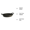 Staub Dish 40509-546 Mini Oval Dish, Black, 5.9 inches (15