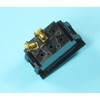 MOMENTARY Rocker Switch SPST (ON)/Off White 10A/250VAC, 3/4HP, 15A/125AC, Screw