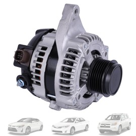 2.5L Alternator 11402N Fit for Toyota RAV4 2009-2012 & Camry 2012-2015, for Scion TC 2011-2016, 12V 100A CW 6-Groove Clutch Pulley Replace# 27060-36011 27060-0V010 104210-8431 104210-2340