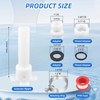 Tub Spout Diverter Repair Kit with Assembly Tool,Four in One