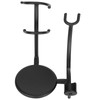 Curved Razor and Shaving Brush Stand Display Dry Brush Compatible