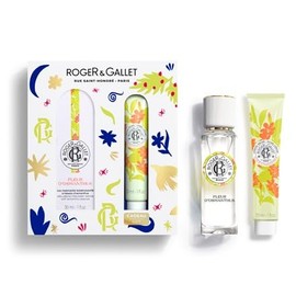 ROGER & GALLET | Osmanthus Flower Gift Set | 1 fl oz Wellbeing Fragrant Water | 1 oz Hand & Nail Cream | Limited Edition