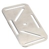 Diving Stainless Steel Weight Belt Keeper Buckle Adjustable Weight Webbing