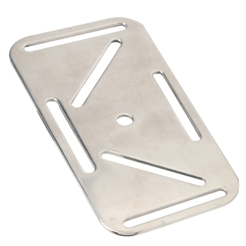 Diving Stainless Steel Weight Belt Keeper Buckle Adjustable Weight Webbing