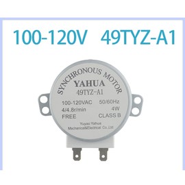 49TYZ-A1 Microwave Turntable Motor Microwave Oven Synchronous Motor 100V-120V 4/4.8 RPM D-axis Accessories