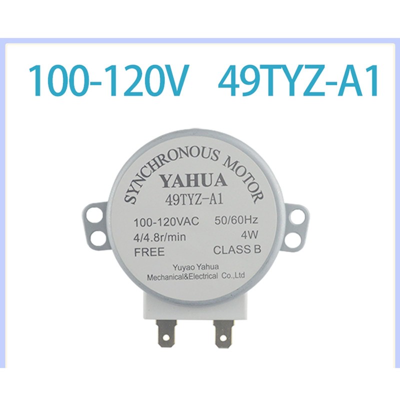 49TYZ-A1 Microwave Turntable Motor Microwave Oven Synchronous Motor 100V-120V 4/4.8