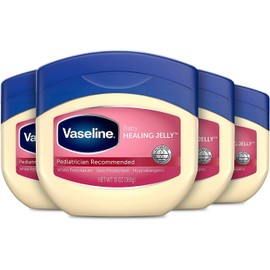 Vaseline 100% Pure Petroleum Jelly, Baby 13 Ounce (Pack of 4)