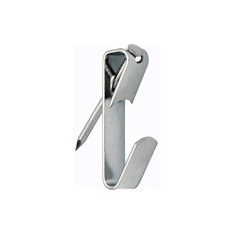 Premium Quality 50 Pound Picture Hangers with Nails (50)