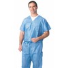 MEDLINE NON27202L Disposable V-Neck Scrub Top (Pack of 30)