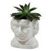 The Unemployed Philosophers Guild Albert Einstein Bust Ceramic Planter