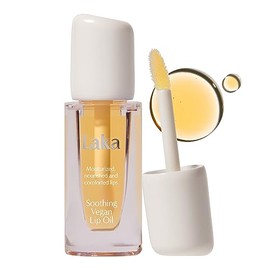 Laka Soothing Vegan Lip Oil #Nourishing Yellow Lip Oil Genuine Japanese Product