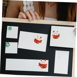 CIYODO 3pcs Fortune Cat Fridge Magnets Cute Animal Decor for Refrigerator Whiteboard and Kitchen Lightweight Easy to Use for Home Decoration