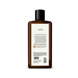 Cremo Body Wash Men, A Sophisticated Blend of Distillers Spice, Fine Bourbon and White Oak, 16 Fl Oz
