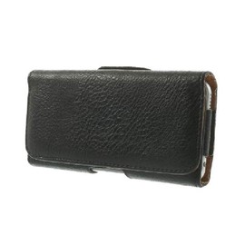 DFV mobile - Gürteltasche Holster Etui mit Horizontalem Gürtelschlaufen für Cricket Debut Smart (2022) - Schwarz
