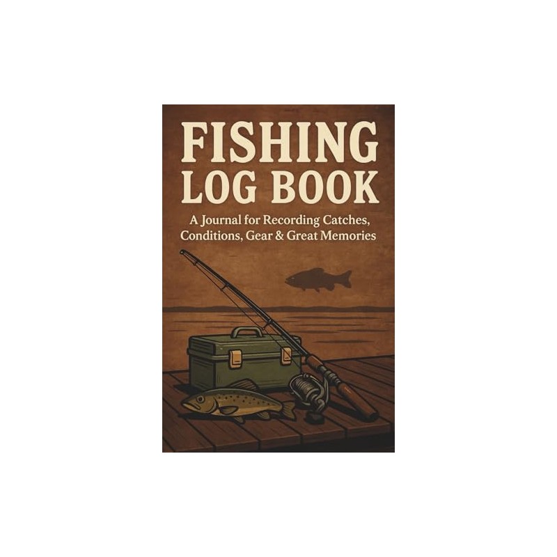FISHING LOG BOOK: A Journal for Recording Catches, Conditions, Gear