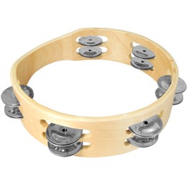 Tiger 8" Headless Double Row Tambourine
