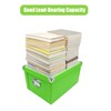 Guozi Collapsible Decorative Storage Box with Lid & Metal Handles