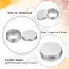 uxcell 2 Oz Tin Cans, 48 Pcs Aluminum Round Tins,
