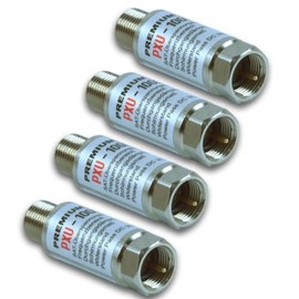 PremiumX 4X Sat Surge Protection PXU-1000 Lightning Protection SAT Cable TV Surge Protection for Satellite Systems Waterproof