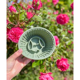 Lickpot, Slow Feeder Bowl for Dogs, Lick Bowl, Enrichment Bowl (Sage Green)