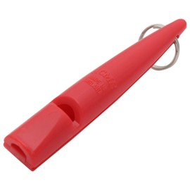 ACME Dog Whistle No. 210.5 + Whistle Band Included, Original from England, Ideal for Dog Training, Robust Material, Standard Frequency is Loud and Wide-Reaching (Carmine Red)
