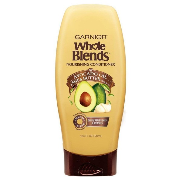 Garnier Whole Blends Condition Avocado Oil 12.5 Ounce (369ml) (3 Pack)