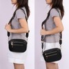 sourcing map Wide Shoulder Strap, 3.8cm Adjustable Purse Strap Replacement