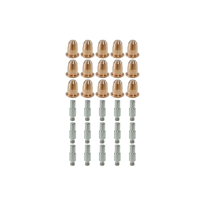 CTJCTJ S45 Plasma Cutting Torch Accessory Kit PR0110 Electrodes PD0116-08