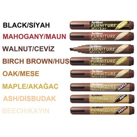 artline Beech Furniture Marker Pen - Touches Up Scratches