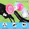 Children's Bicycle Bell with 5 Stickers in Different Patterns -