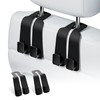 Geyrut Headrest Hooks For Car, Multifunctional Purse Hook Leather Seat