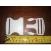 Unbranded Single White Plastic Side Release Buckles - 2 Inch
