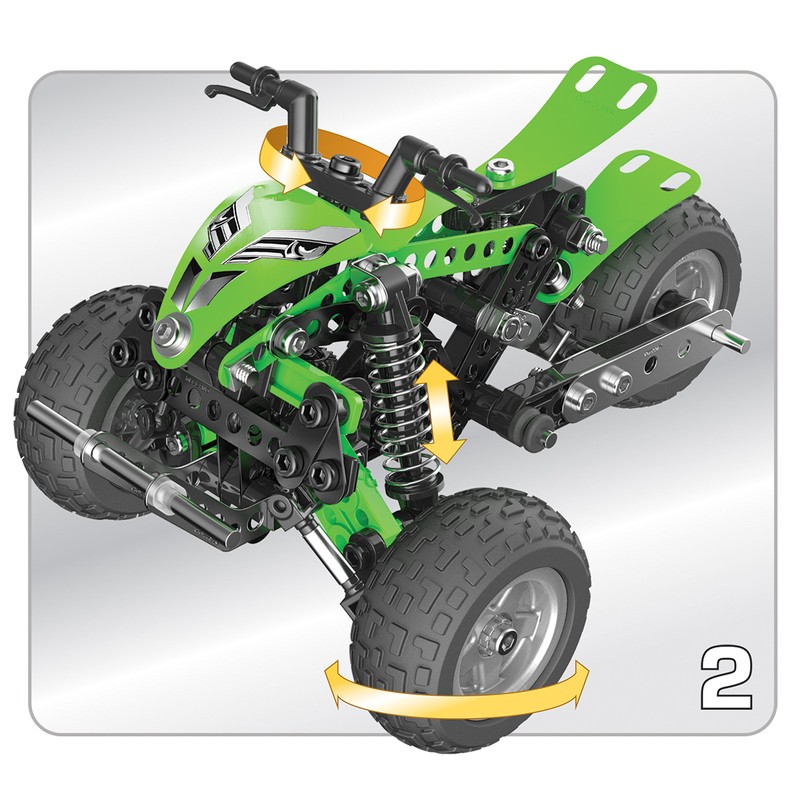 Meccano All Terrain Racer Quad Vehicle