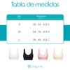 Thefne Set de 2 Tops Deportivos para Mujer. Sujetador/Sosten/Brasier Deportivo