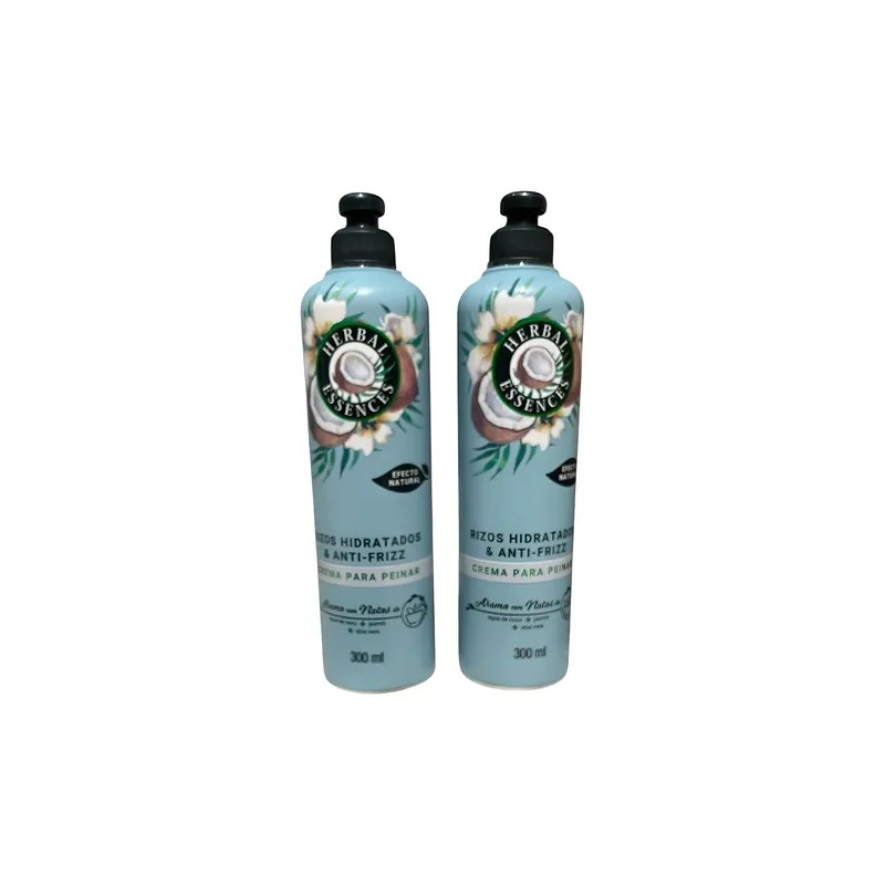 Herbal Essences Cremaparapeinar Rizos Hidratado Antifrizz 2p