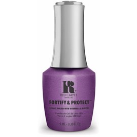 RC Red Carpet Manicure Fortify & Protect LED Gel Nail Color - Long-Lasting, Vibrant, Professional Quality, High Shine, Chip-Resistant - Infused with Vitamin A & Biotin (The Magic Hour, 0.3 Fl Oz)