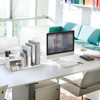 RISEMART Desk Organiser with File Holder, Versatile Desk Tidy Stationery