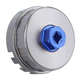 Ausla Ölfilter-Kappenschlüssel Ölfiltergehäuse Schraubenschlüsselwerkzeug Ölfilterentfernung Werkzeug 64,3 Mm Einstellbares Ergonomisches Design für ES300H ES350 GS200T GS300 GS350 2007-2017 mit