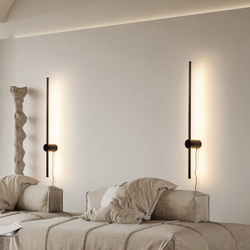 Ditoon RC Dimmable Modern Plug in Wall Sconce Set of