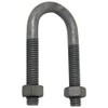 Morris 21841 Malleable U-Bolt Pipe Clamp, 3/4"